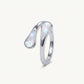 Elegant Mother of Pearl Open Cuff Ring for Women