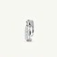 Elegant Pearl Twist Hoop Earrings for Women