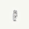 Elegant Pearl Twist Hoop Earrings for Women