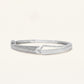 Sculpted Edge Pavé Cuff Bracelet