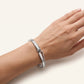 Sculpted Edge Pavé Cuff Bracelet
