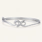 Infinity Elegance Pavé Bracelet