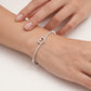 Heart Crystal Bangle Bracelet for Women – Elegant Love Design