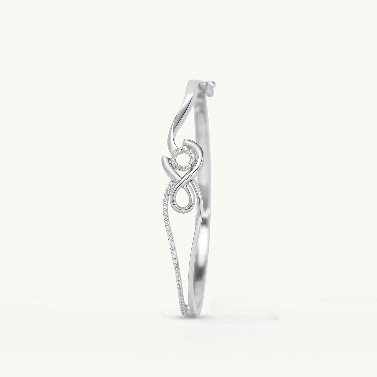 Infinity Elegance Pavé Bracelet
