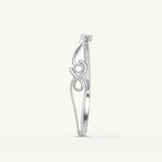 Infinity Elegance Pavé Bracelet