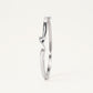 Elegant Wave Pavé Cuff Bracelet