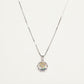 Floral Rose Pearl Pendant Necklace – Elegant Flower Jewellery