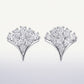 Silver Marquise Crystal Cluster Stud Earrings