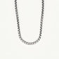Silver Classic Box Link Chain Necklace