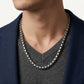 Silver Classic Box Link Chain Necklace