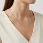 Delicate Silver Snake Chain Necklace