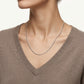 Minimal Silver Chain Necklace