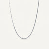 Delicate Silver Link Chain Necklace