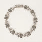 Silver Elephant Charm Bracelet for Women – Traditional Oxidized Style Jewellery