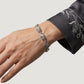 Silver Elephant Charm Bracelet for Women – Traditional Oxidized Style Jewellery