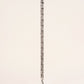 Black Oxidized Stainless Steel Engraved Link Bracelet