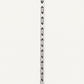 Men's Stainless Steel Geometric Link Bracelet