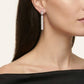 Pavé Bar Pendant Necklace & Drop Earrings Set
