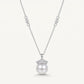 Elegant Pearl Pendant Necklace & Drop Earrings Set