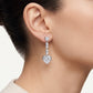 Heart-Shaped Necklace & Earrings Set