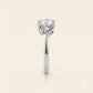 Classic Solitaire Crystal Prong Ring