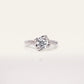 Classic Solitaire Crystal Prong Ring